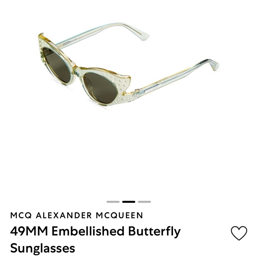 Alexander McQueen Embellished Sunglasses - Picture 2 of 11